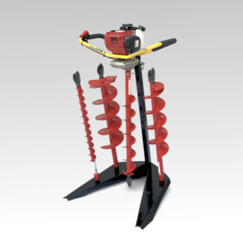 Ground Hog® Style Handheld Dirt Auger PSD9-HD 9" X 36" with 7/8" Sq 